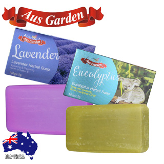 澳洲 Ausgarden 澳維花園 植物精油皂 100g 健康皂 芬多精 尤加利精油 薰衣草精油 香皂 肥皂-個人風格