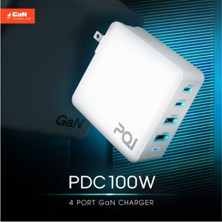❤️富田資訊 含稅 PQI PDC100W 四孔 GaN 100W QC PD快充 USB-A USB-C 充電器 旅充