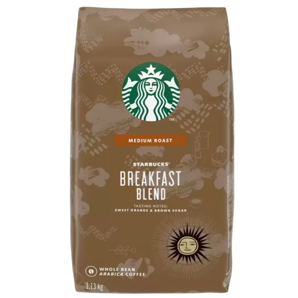 特價 1.13Kg Starbucks 星巴克 早餐綜合咖啡豆 美國 星巴克咖啡豆 中度烘培