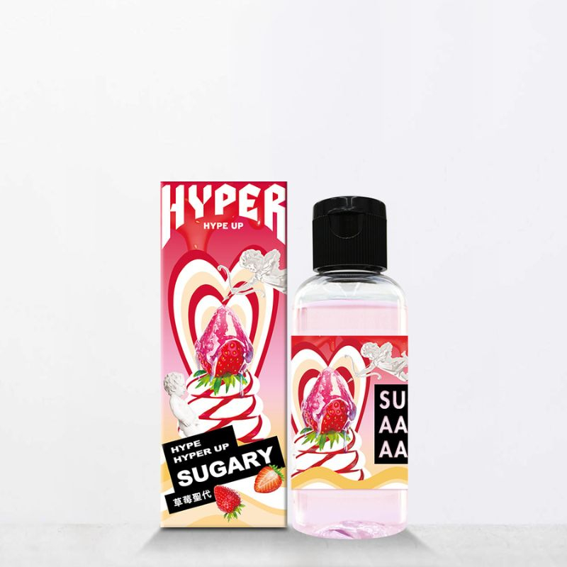 【HARU】HYPER 草莓聖代 口味潤滑液 50ml 口交液