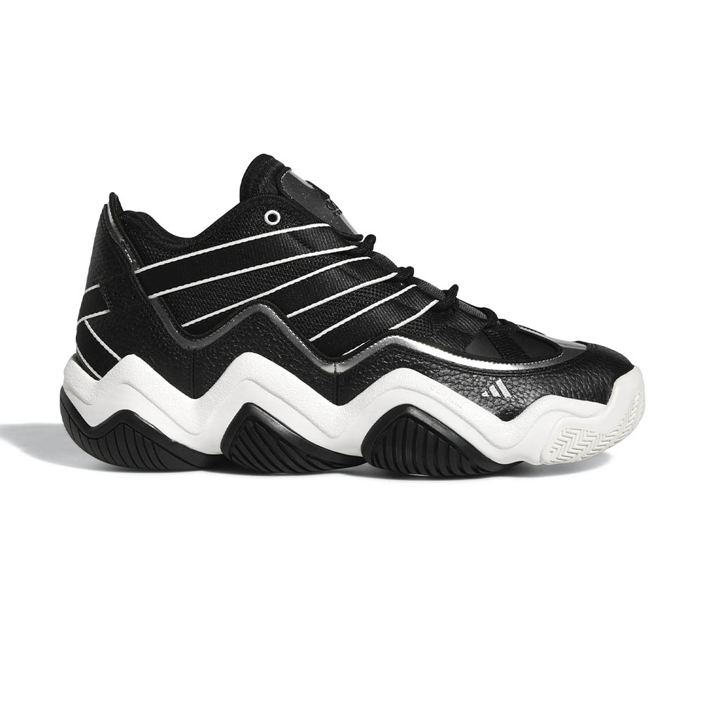 Adidas Top Ten 2010 男鞋 黑白色 Kobe 老大 湖人隊 復刻 運動 休閒 籃球鞋 FZ6219