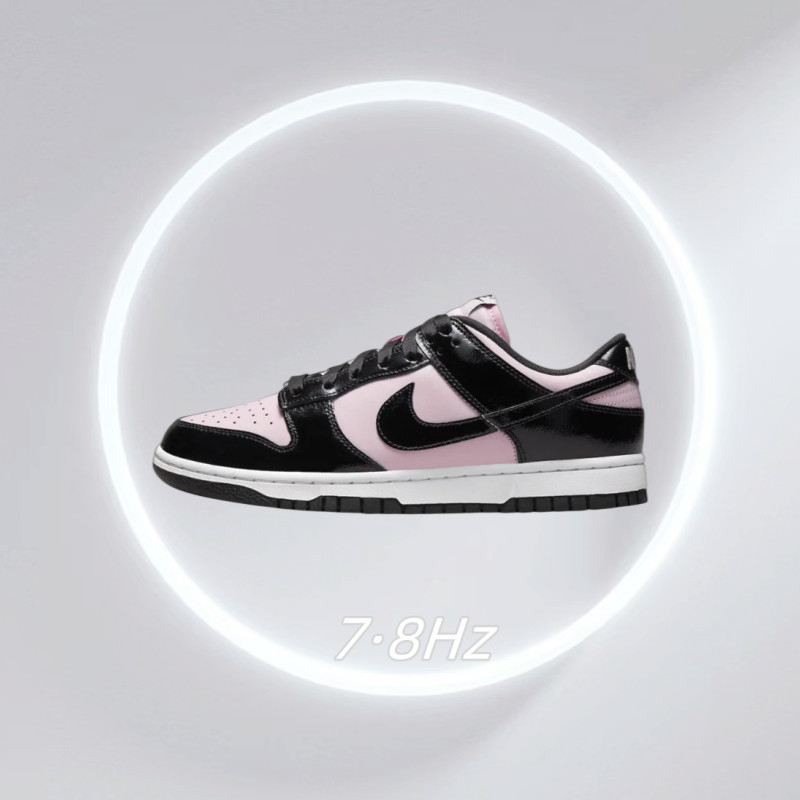 【7•8Hz】Nike Dunk Low ESS Pink Black 黑粉 漆皮 休閒鞋 女款 DJ9955-600