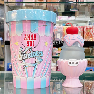 【超激敗】ANNA SUI 果漾聖代 淡香水 粉紅柚惑 樂夏百香 戀愛紫檸 50ML 5ML 安娜蘇