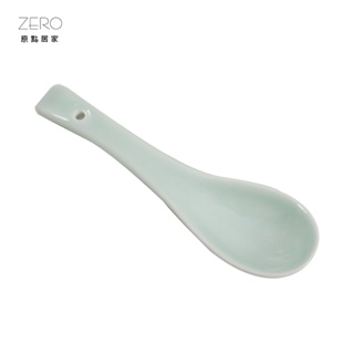 ZERO原點居家 青瓷系列-青瓷湯匙 日式小湯勺 湯匙 陶瓷湯匙 調羹