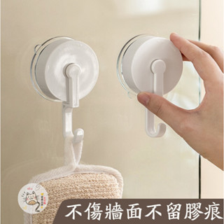 吸盤掛勾 旋轉掛鉤 廚房掛勾 免打孔浴室置物架 沐浴球掛架 毛巾掛架 免釘式安裝 可重複利用 浴巾掛鉤 門後收納
