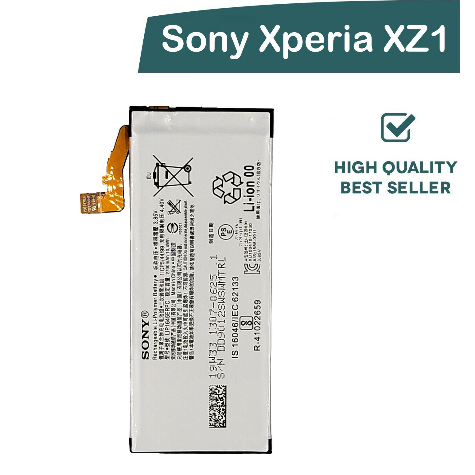 台灣現貨發貨 SONY XZ1 電池 (G8342) 維修專用