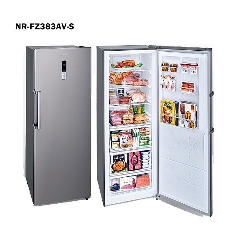 Panasonic 國際 NR-FZ383AV-S 380L 直立式冷凍櫃