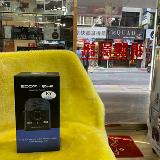 台灣總代理公司貨 Zoom Q2N-4K 4K 隨身攝影機 Q2N HDR 錄影機 攜帶式 錄音 錄影 立體音 廣角