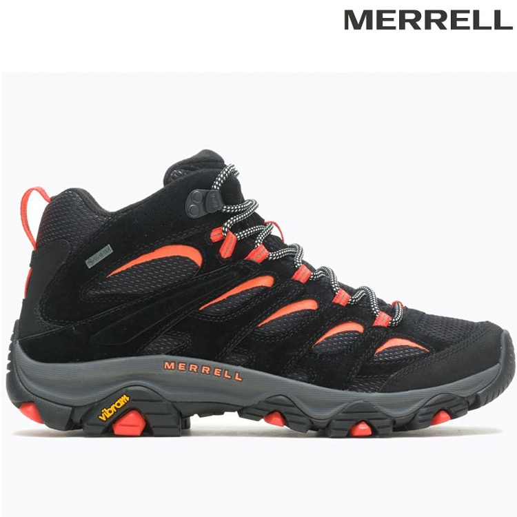 Merrell MOAB 3 APEX MID GTX 男款 Gore-tex防水中筒登山鞋 ML037033 黑 特價