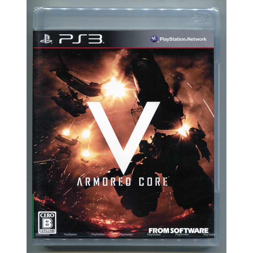 PS3 機戰傭兵5 ARMORED CORE V 日版初回版 全新