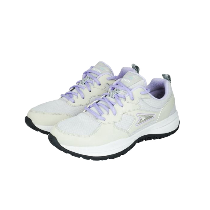 【海夫健康生活館】USTINI 專利接地氣鞋 排除靜電 八分八度接地氣運動鞋 女款灰紫(UEX2002-S-GVG)