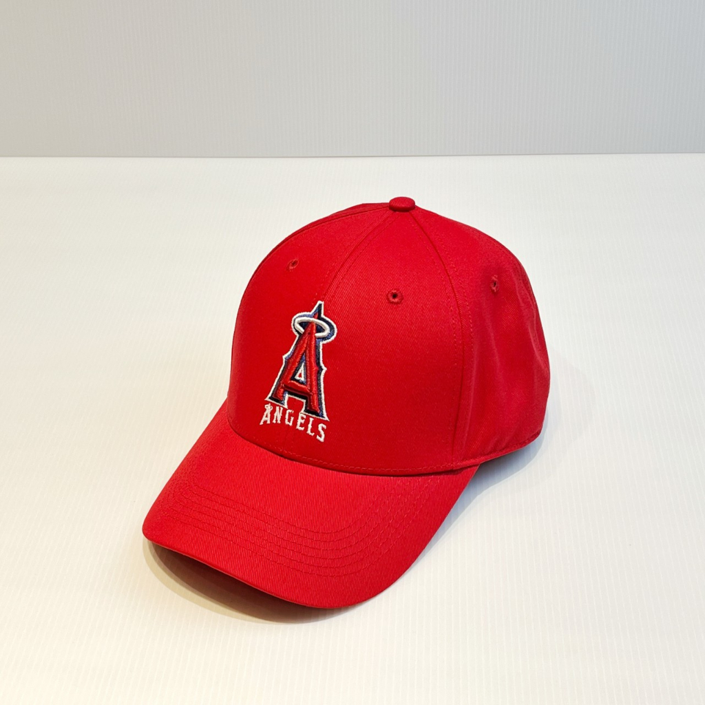 【大魯閣】大聯盟棒球帽 MLB球迷帽 老帽款 天使隊球迷帽 （可調式）