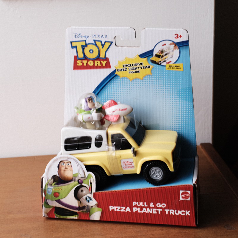 Myu - 皮克斯 玩具總動員 巴斯光年 披薩星球車 披薩車 公仔 擺飾 收藏