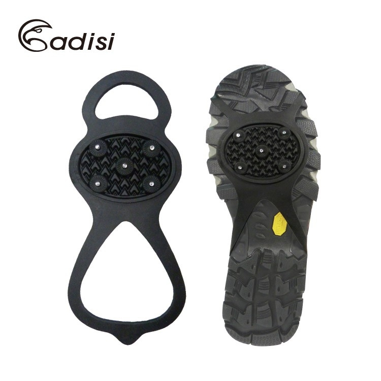 ADISI 葫蘆型防滑釘鞋套 AS14150 (M~L)5釘  雪地旅行裝備(簡易雪鞋)