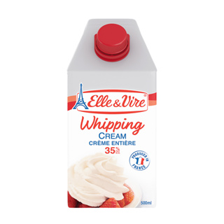 【Elle&Vire 愛樂薇】打發鮮奶油 35% 500ml Whipping Cream 35% Fat