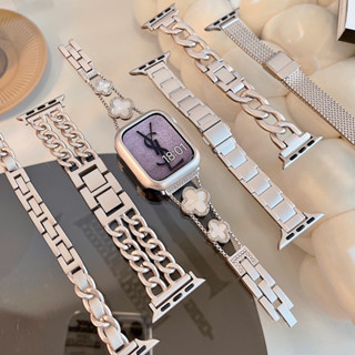 小紅書同款【星光色合集】 Apple watch 錶帶 S10 S9 蘋果iwatch錶帶 SE 6 5 4代 金屬錶帶