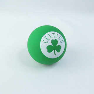 SPALDING NBA 超彈力小球 6cm 塞爾提克 兒童 遊戲 SPA51189 綠