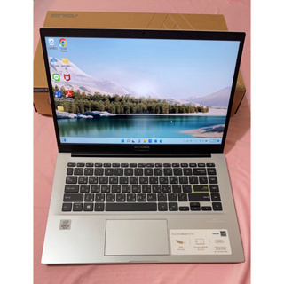 華碩筆電 ASUS VivoBook X413FA-0041W10210U 幻彩白- 9成新