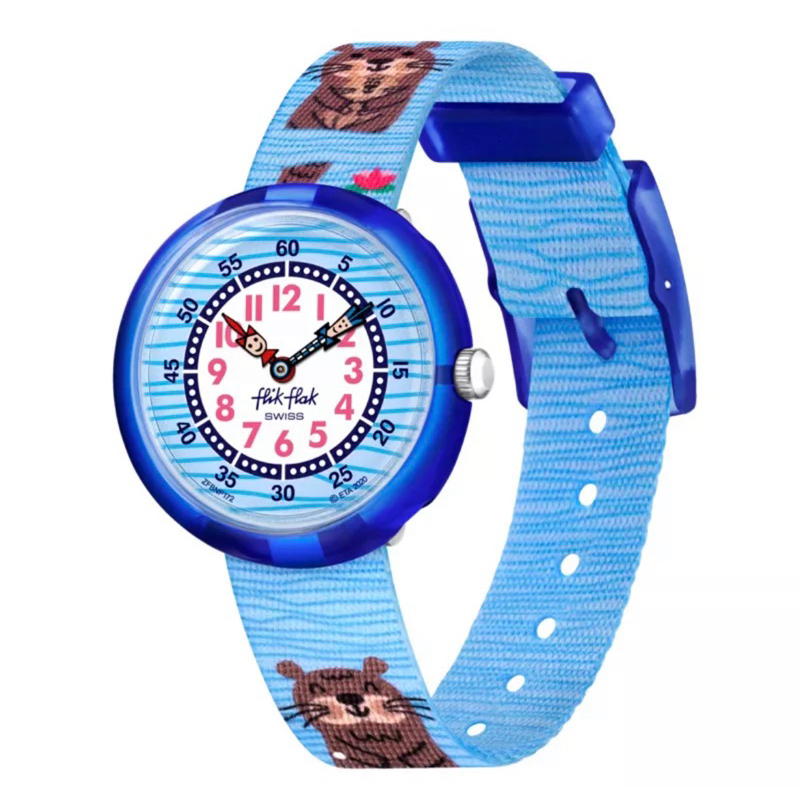 Swatch 童錶品牌 Filk Flak  FBNP172全新正品 100%瑞士製造 男女童  防水防震 2年全球保固