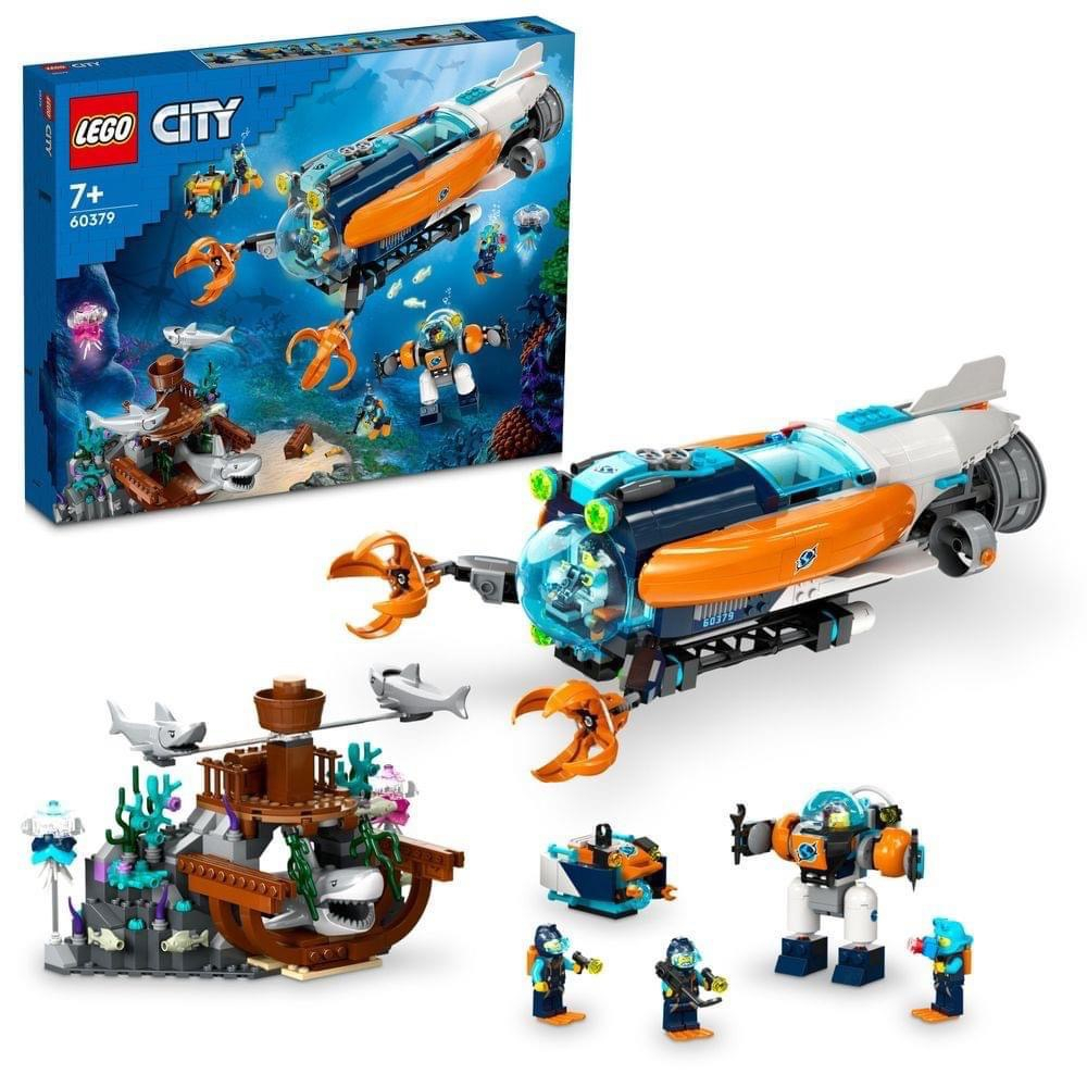 ⭐Master玩具⭐樂高 LEGO 60379 CITY 深海探險家潛水艇