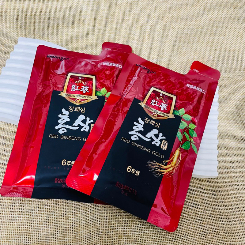 單包賣場❤️韓國熊津紅蔘飲❤️