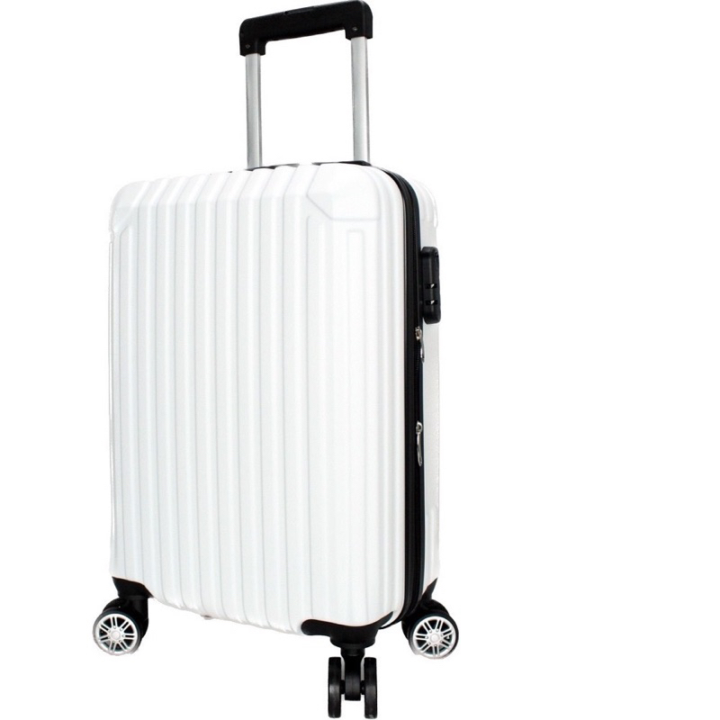 ✨全新✨【沅大國際】時尚簡約20吋ABS旅行箱-古典白