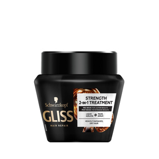 【💖潤娥愛SHOPPING💖】Schwarzkopf 施華蔻 Gliss黑珍珠極致賦活修護髮膜 300ml