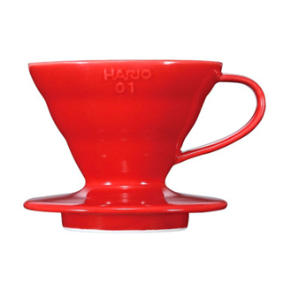 [現貨下殺]【日本HARIO】V60紅色02磁石濾杯1~4杯《WUZ屋子》咖啡濾杯 濾杯 陶瓷濾杯 咖啡用品
