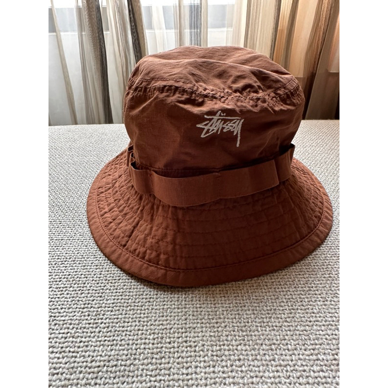 Stussy 電繡 漁夫帽 遮陽帽