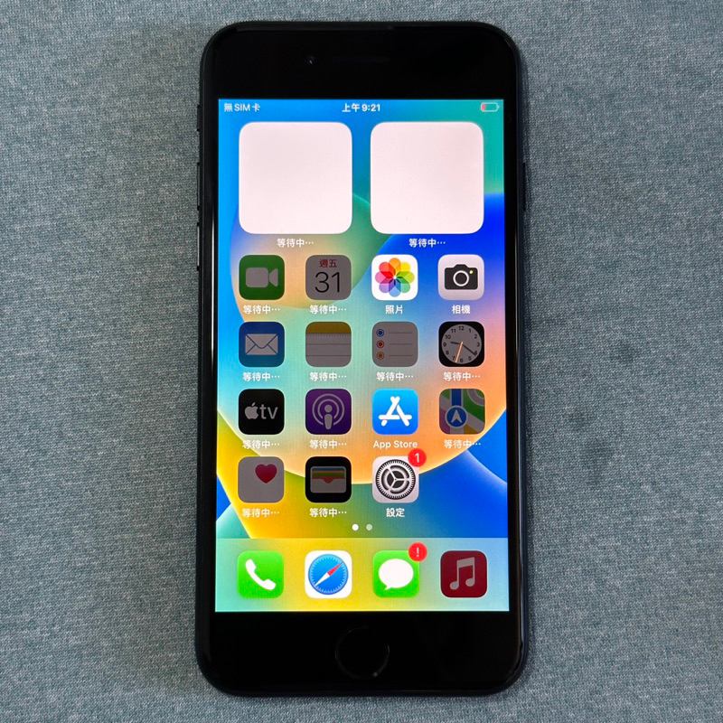 iPhone SE 3 128G 黑 9成新 功能正常 二手 Iphonese3 se3 4.7吋 台中