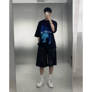 【NEEDU STORE】美式撞色渲染寬鬆短Tee OverSize 復古 街頭 寬鬆短袖 寬鬆上衣 休閒短袖 休閒上衣
