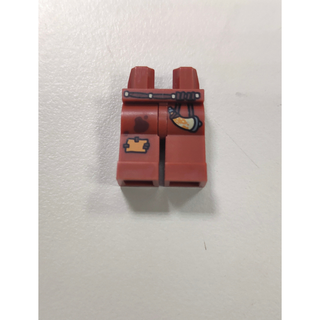 LEGO 樂高 人偶包系列 - 機械炸彈客的紅棕/咖啡色腳(出自71004)