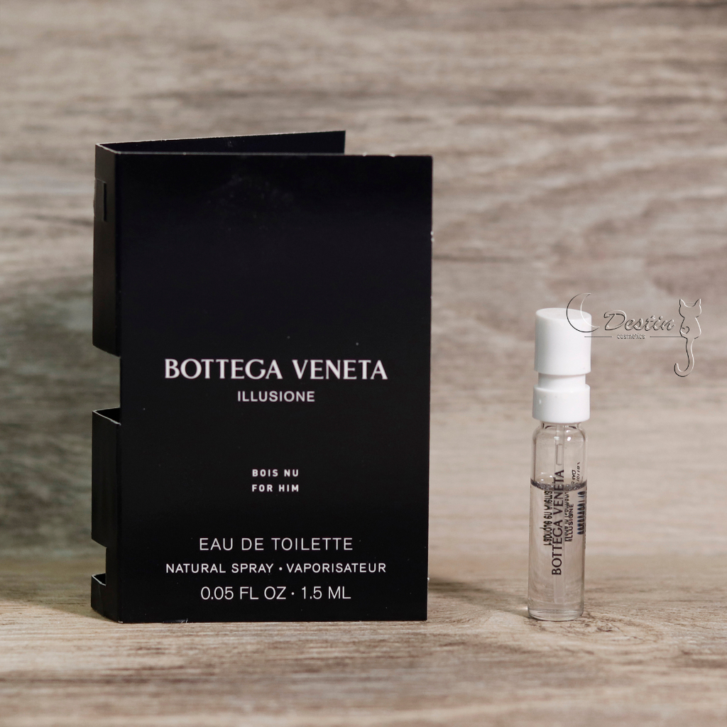 Bottega Veneta BV 幻境之木 Illusione Bois Nu 男性淡香水 1.5mL 全新 試管