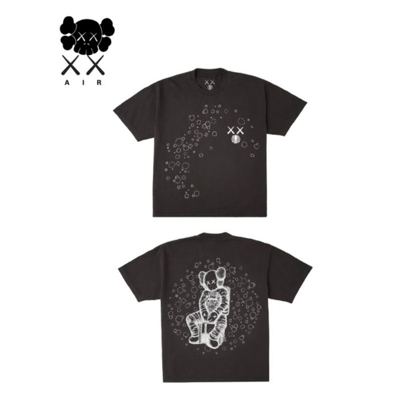代購23 KAWS Kid Cudi Moon Man GID Tee 夜光 藝術家 公仔 短袖T恤 潮流 正品代購