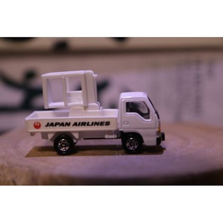 TOMICA多美 ISUZU 787 機場套裝 JAPAN AIRLINES JAL ISUZU ELF83 登高車