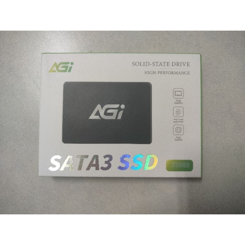 全新未拆 三年保固 AGI 亞奇雷 AI238系列 250GB 2.5吋 SATA3 SSD 固態硬碟