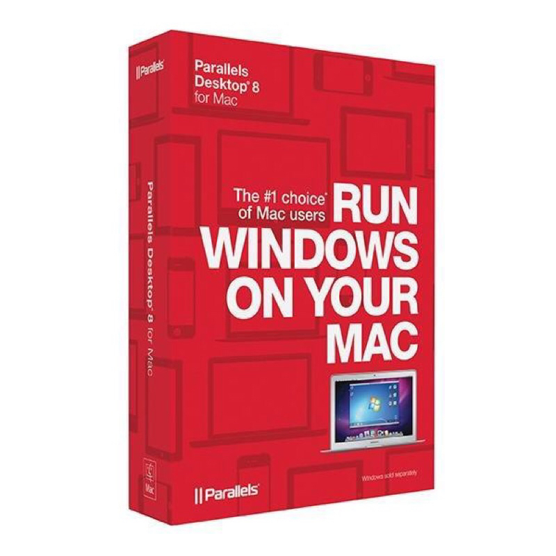 ◤雙系統支援Mac早期轉換windows實體包《鉑勒睿斯 Parallels Desktop 8for Mac 中文版》