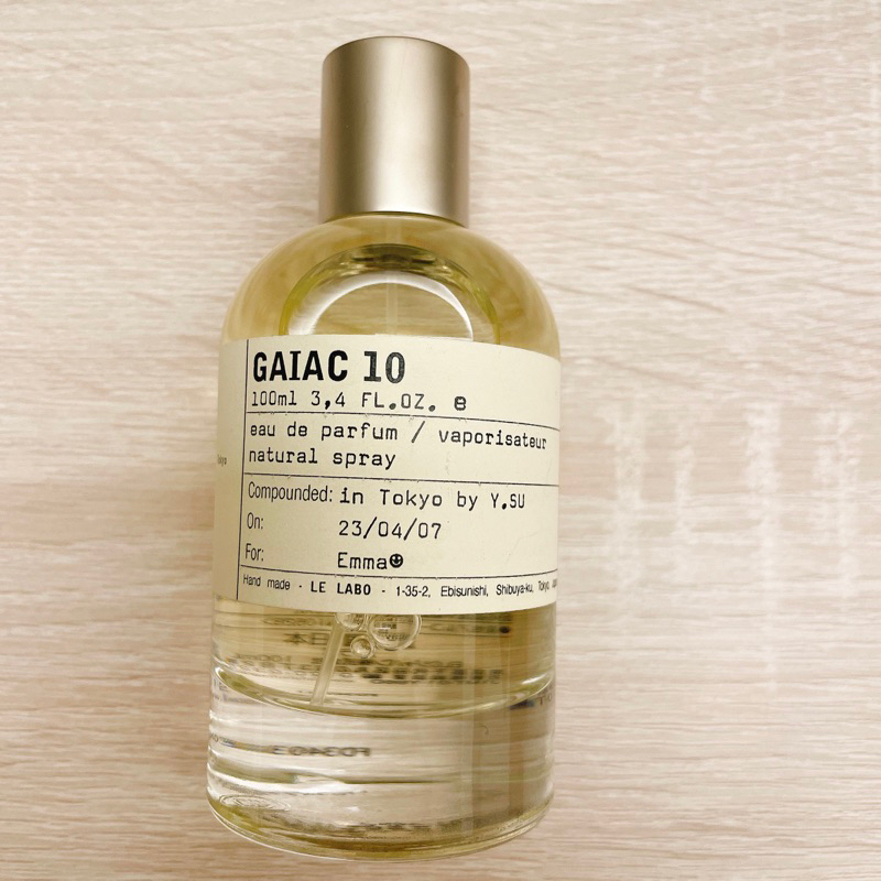 Le Labo 城市限定 Gaiac 10 東京 癒創木 （正品香水分裝）