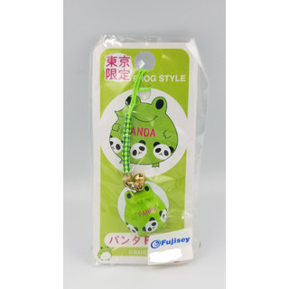 🎃Jaleny728🎃 FROG STYLE 福蛙 青蛙 日本 東京限定 熊貓 PANDA 手機 吊飾 根付 鑰匙圈