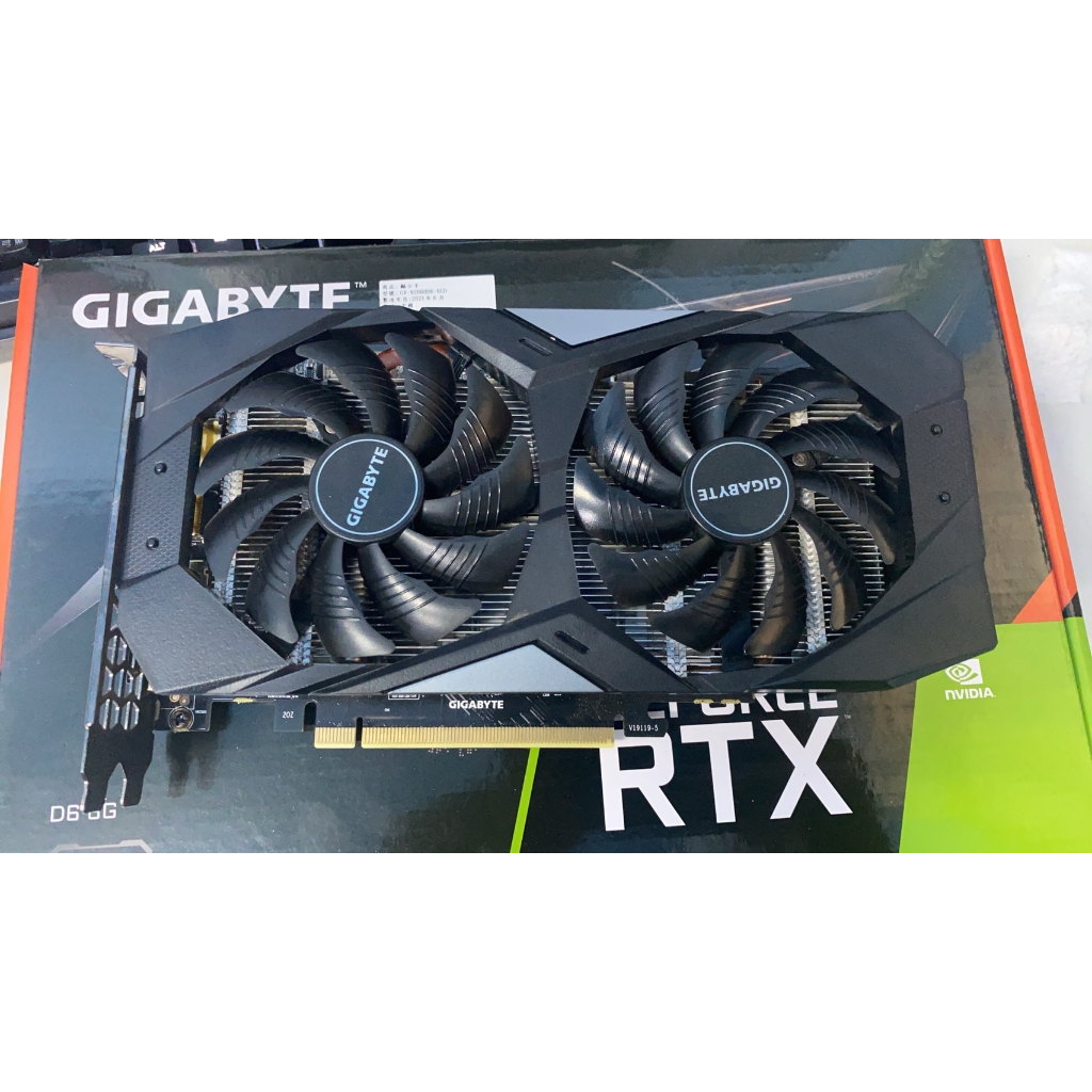 (面交少200)GIGABYTE技嘉 RTX2060 6G GAMING OC