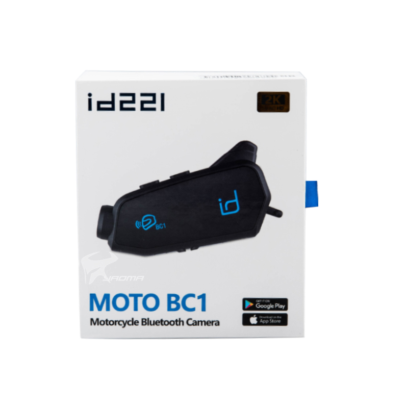【id221】MOTO BC1 贈32G記憶卡 藍芽行車紀錄器 藍牙耳機 高續航 錄影 對講 2K 混音功能｜耀瑪騎士