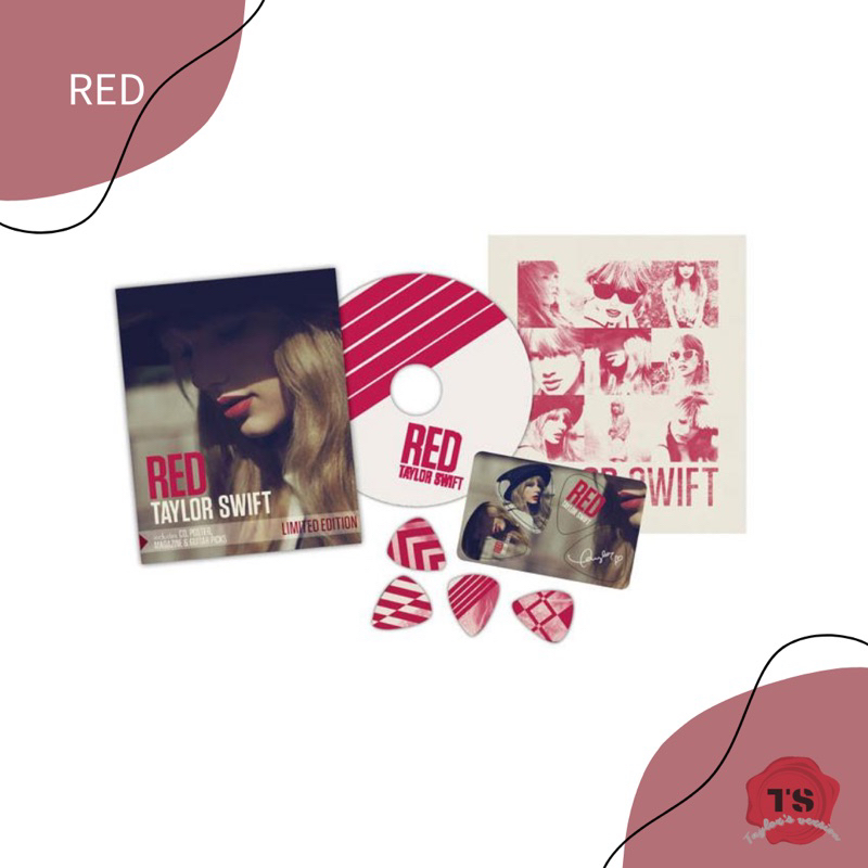 （代購）Taylor Swift Red limited edition zinepak 泰勒絲紅色專輯限定雜誌版