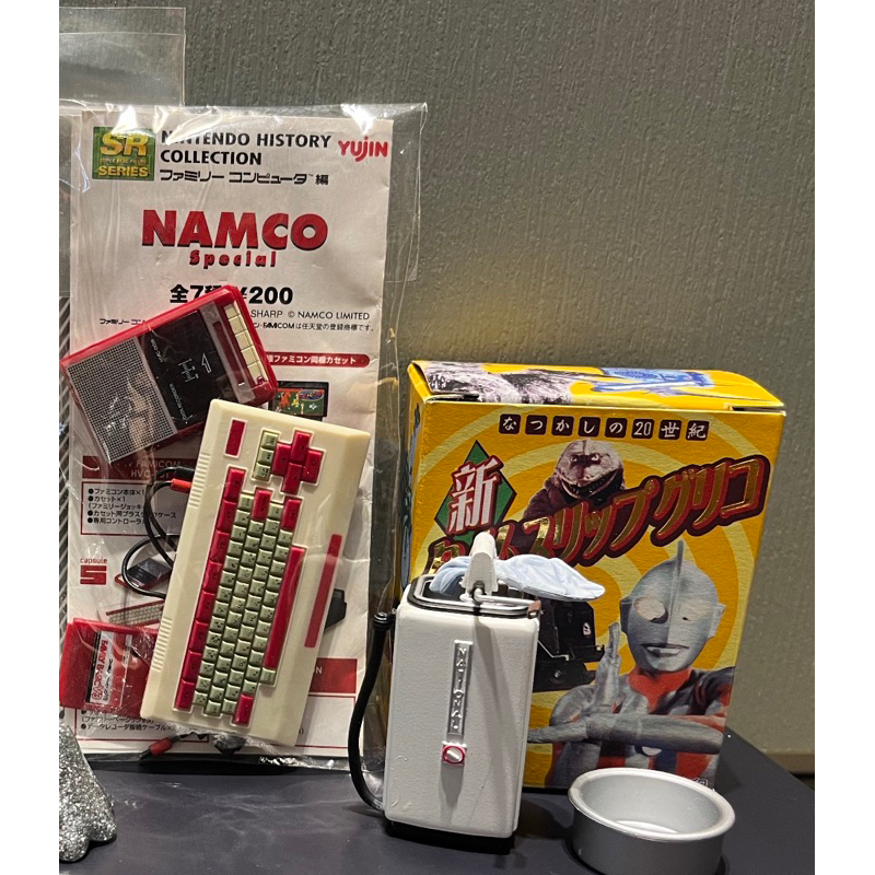 遊戲機扭蛋+洗衣機盒玩