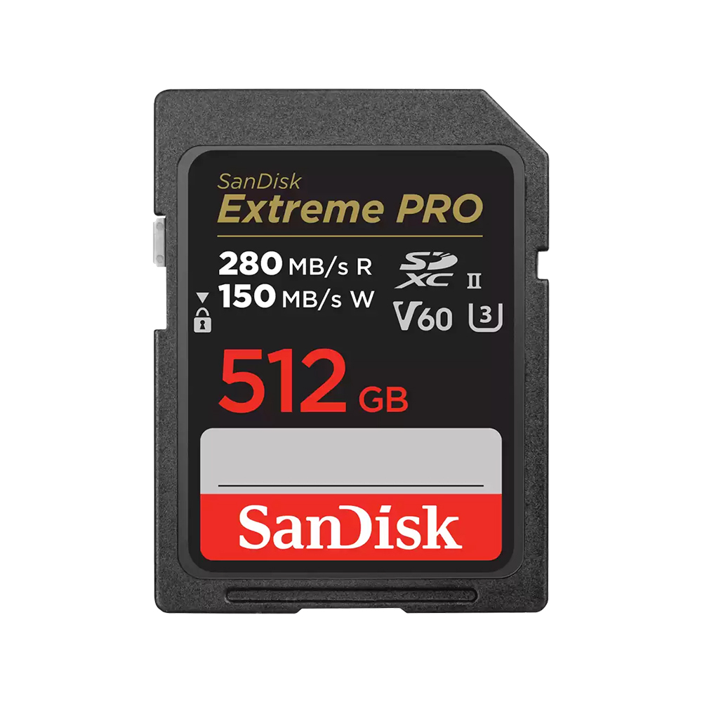 SanDisk Extreme Pro SDXC UHS-II V60 512GB 280MB/s 增你強公司貨