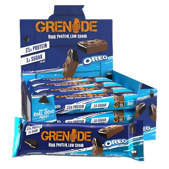 Grenade 牛奶蛋白棒 - 海鹽風味 /Grenade x OREO 牛奶蛋白棒（單隻）