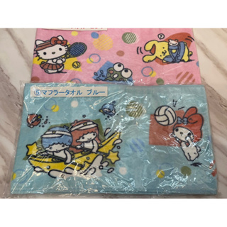 日本🇯🇵三麗鷗 一番賞 hello kitty 布丁狗 美樂蒂運動毛巾