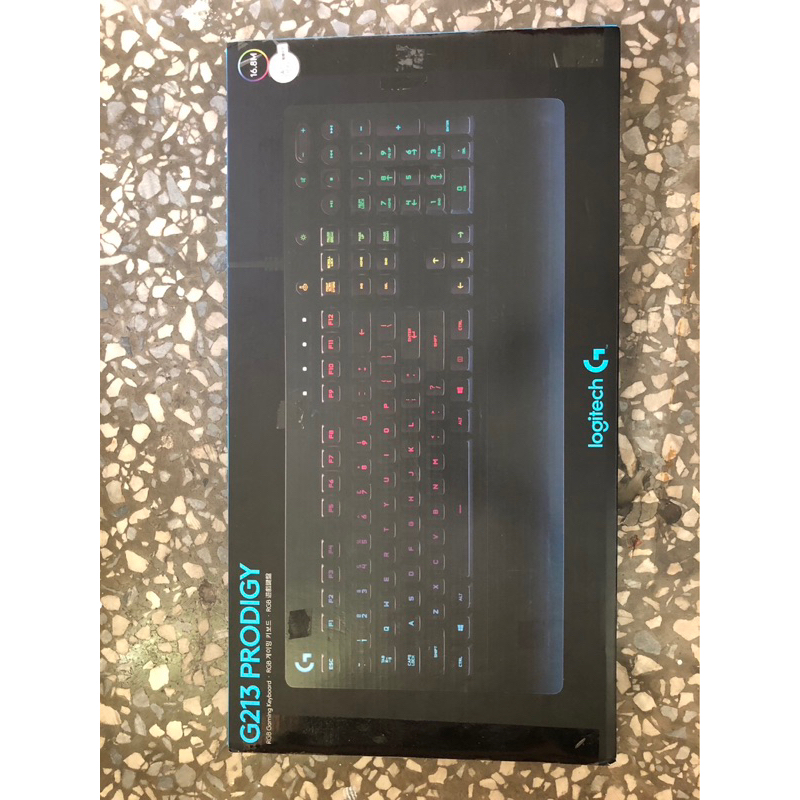 【Logitech G】G213 PRODIGY RGB 遊戲鍵盤