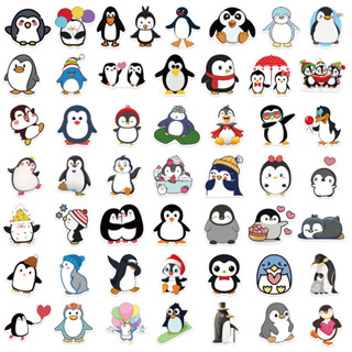 台灣出貨 50張不同款 名 企鵝 小企鵝 獎勵貼紙 可貼在 安全帽 手賬 筆電 ipad 水杯 手機殼 裝飾貼紙