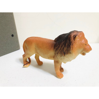 ●獅子模型 獅子公仔 公獅 非洲獅子 獅子玩具 獅子教具 非洲野生動物模型實心仿真野生動物玩具 兒童野生動物園模型 獅子