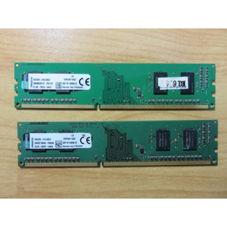 D.桌上型電腦記憶體- Kingston 金士頓 DDR3-1600雙通道 2G*2共 4GB 不分售 直購價70